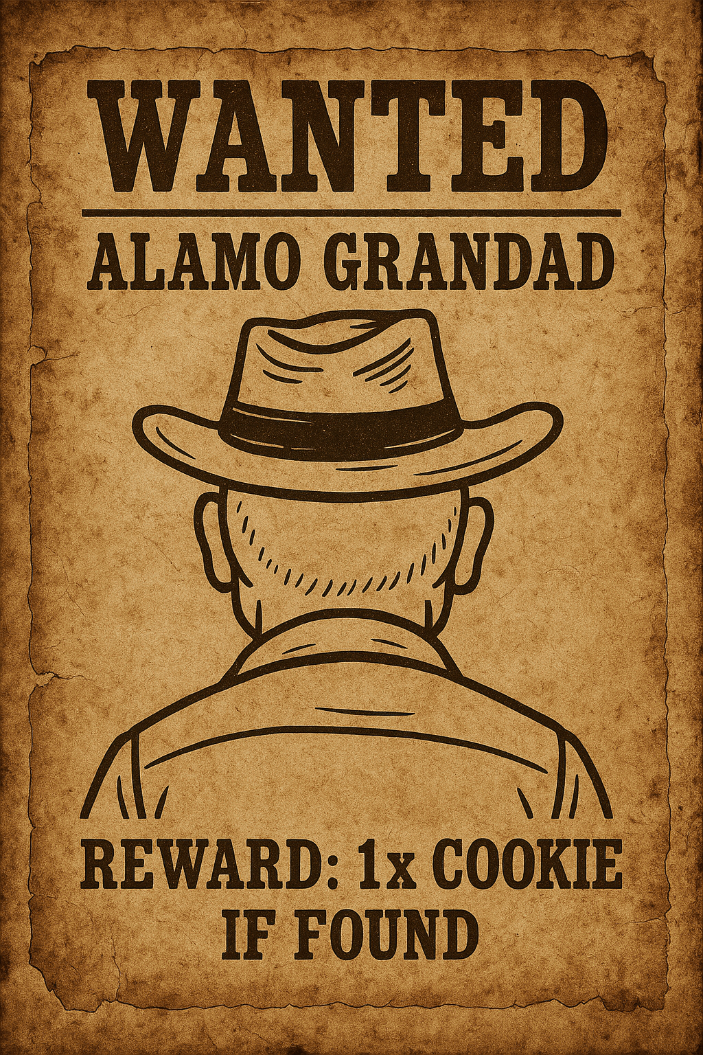 11oz Personalised Cowboy Most Wanted Mug.