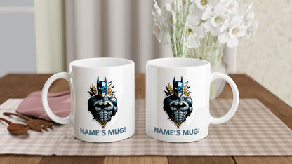 11oz Personalised 'Named' Batman Mug.