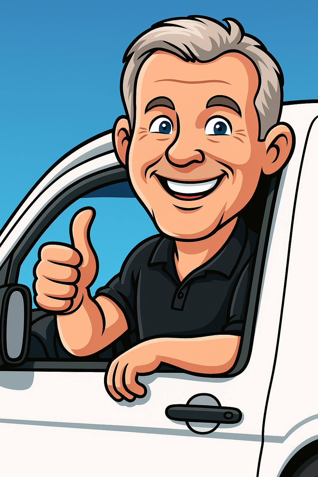 11oz Personalised Caricature work Mug.