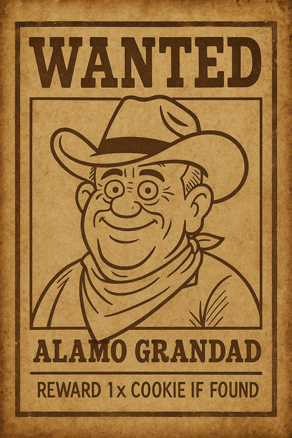 11oz Personalised Cowboy Most Wanted Mug.