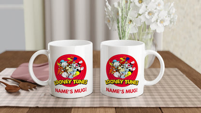 11oz Personalised 'Named' Looney Tunes Mug.