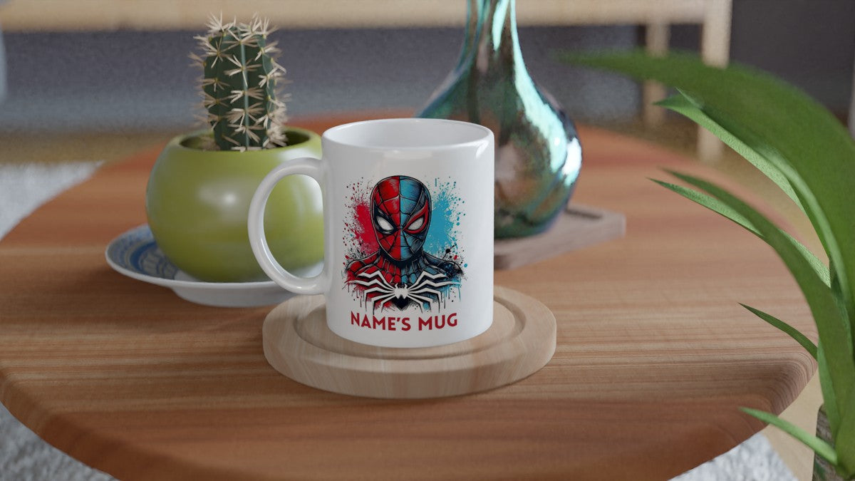 11oz Personalised 'Named' Spider-verse Mug.