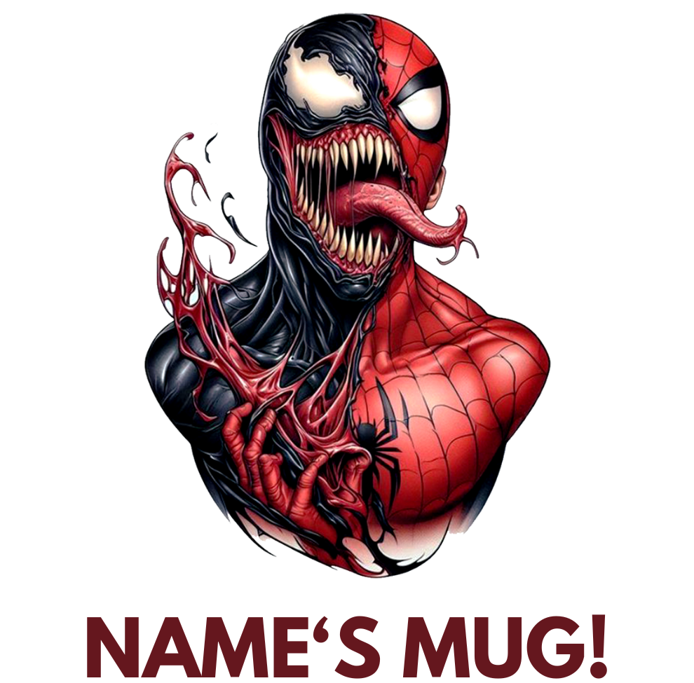 11oz Personalised 'Named' Venom Mug.