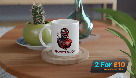11oz Personalised 'Named' Venom Mug.
